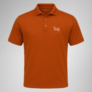 Script Texas - Orange Polo