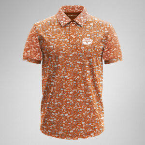 Instrument Collage Orange Polo - Texas